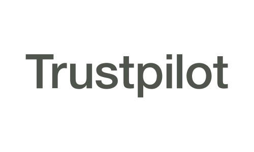 The trustpilot logo is on a white background.