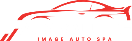 Red car outline logo with the text “IMAGE AUTO SPA” on a white background