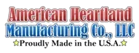 Logo for American Heartland Manufacturing Co., LLC, with 