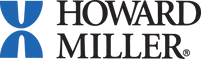 Howard Miller logo with blue design and black text.