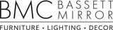 BMC Bassett Mirror furniture, lighting, decor logo in black and white.