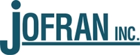 Logo of JOFRAM INC. in teal letters and a teal line under JOFRAM.