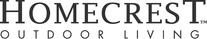Homecrest logo: black text 