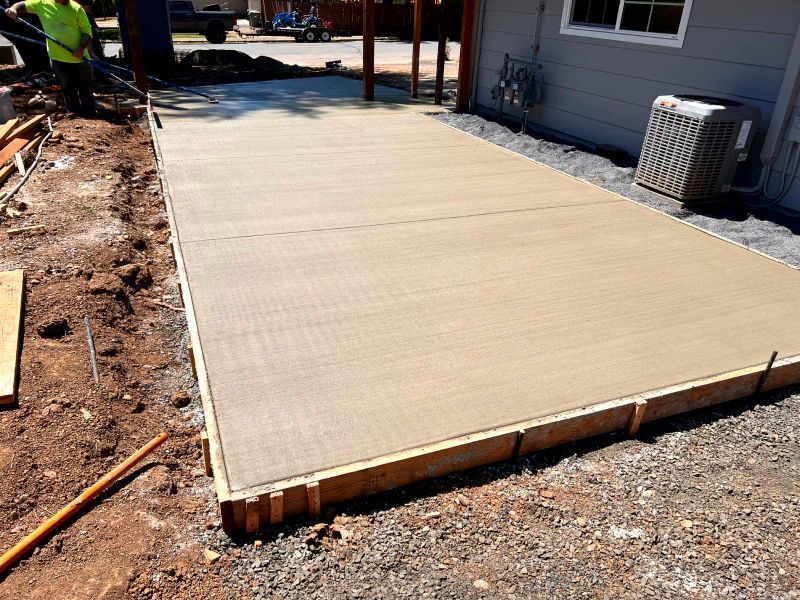 Concrete Patio
