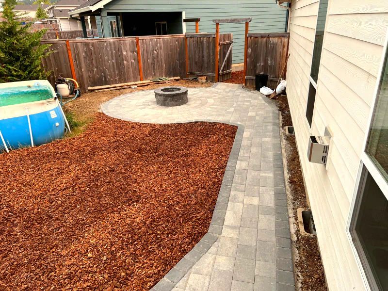Paver Walkway
