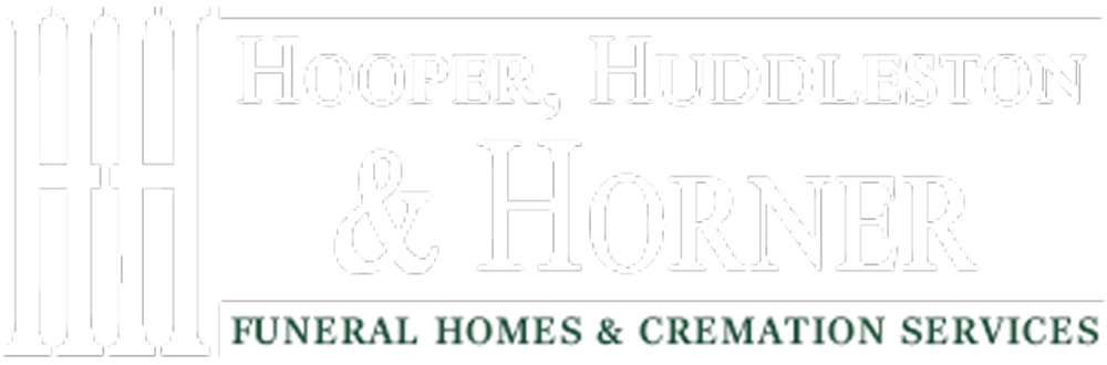 Hooper-Huddleston & Horner Funeral Homes & Cremation Services Logo Footer