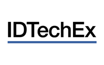 The idtechex logo is black and blue on a white background.