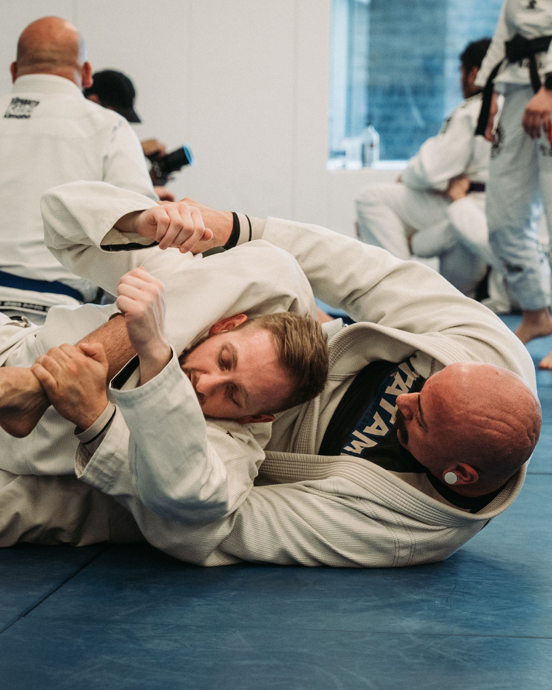 Adults training Brazilian Jiu-Jitsu at Montgomery Brazilian Jiu-Jitsu in Montgomery, NJ, building focus and resilience