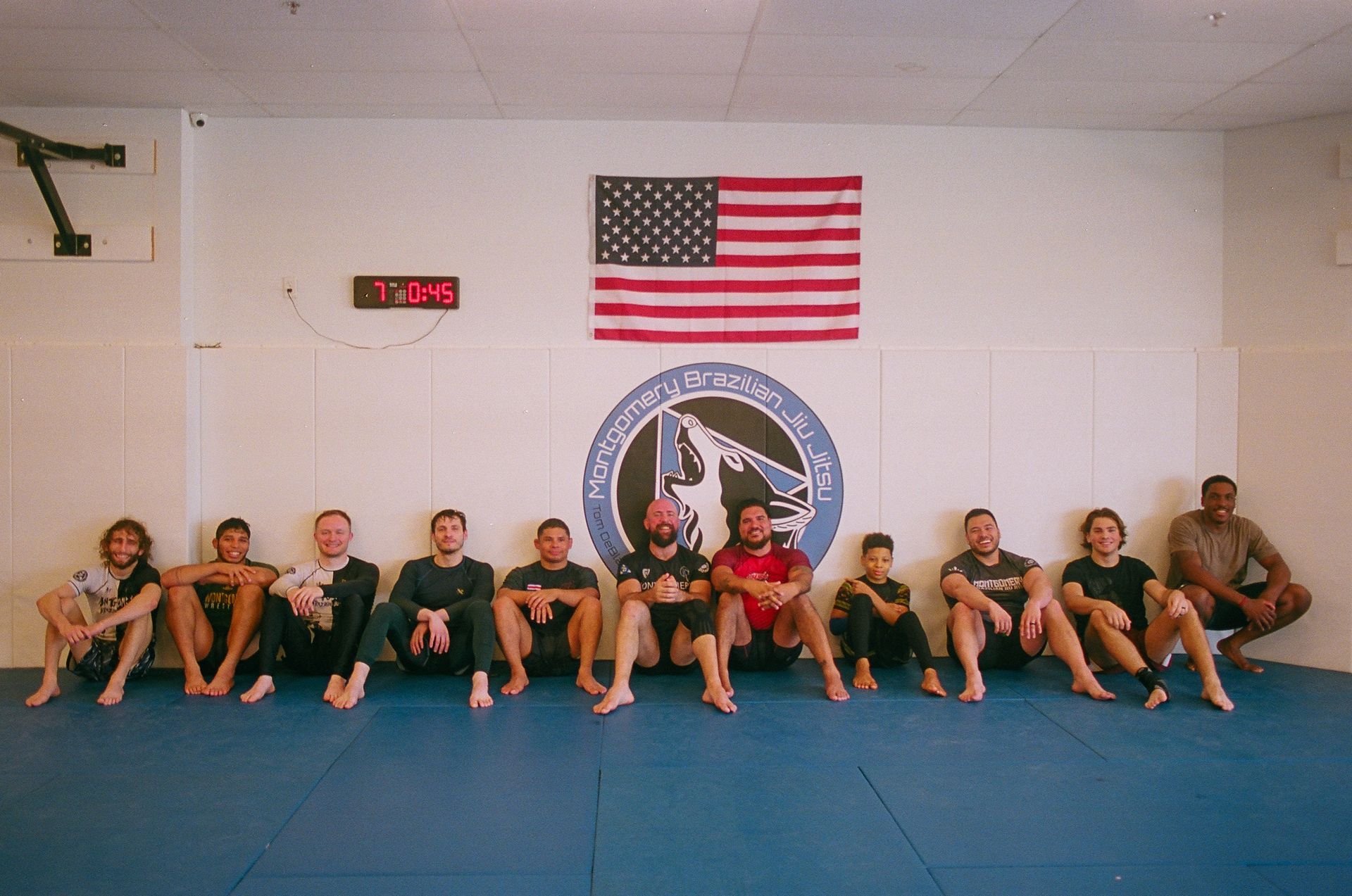 Adults drilling Jiu-jitsu escapes at Montgomery Brazilian Jiu-Jitsu in Montgomery, NJ for safer, confident beginner progress.
