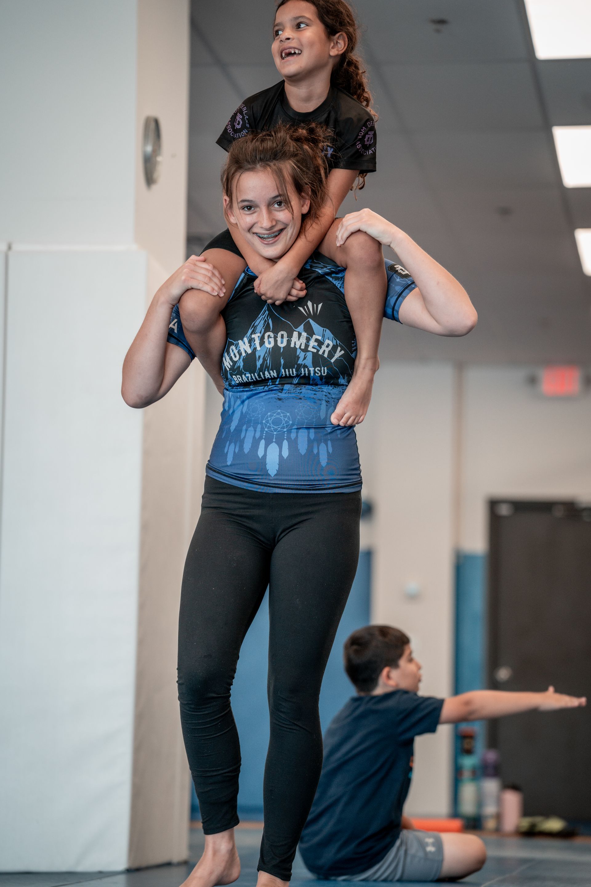 Kids practice controlled Jiu-jitsu drills at Montgomery Brazilian Jiu-Jitsu in Montgomery, NJ, building confidence and discipline.