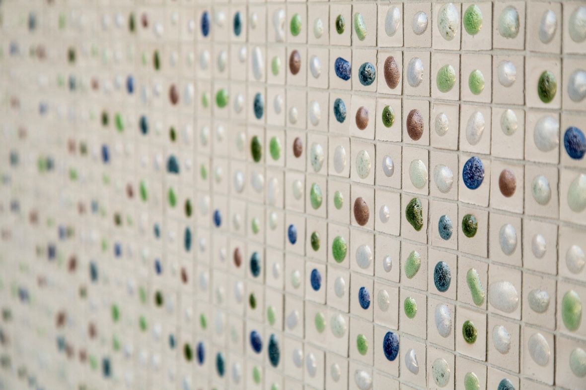 mosaico micro  perle nero sicilia group