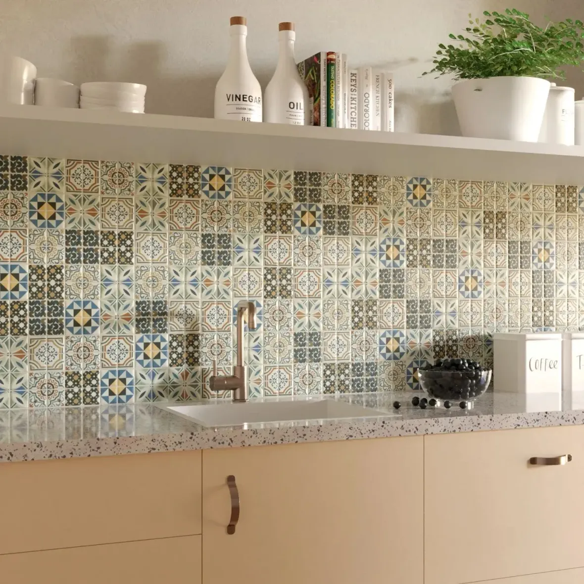 boxer mosaico