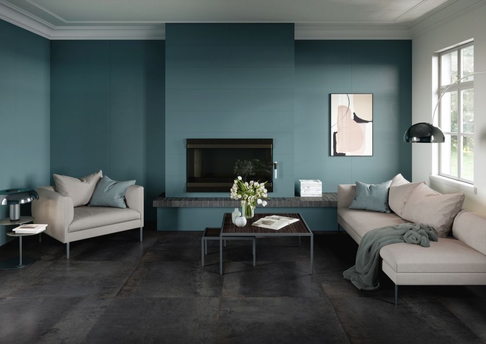 Pavimento e rivestimento in gres porcellanato di Saime ceramiche
