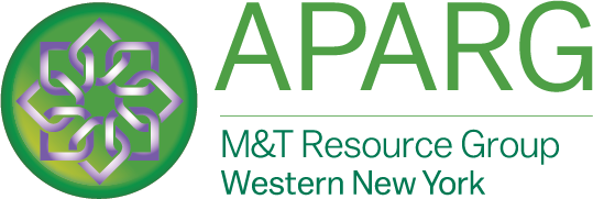 APARG logo with green and purple emblem and text “M&T Resource Group Western New York”