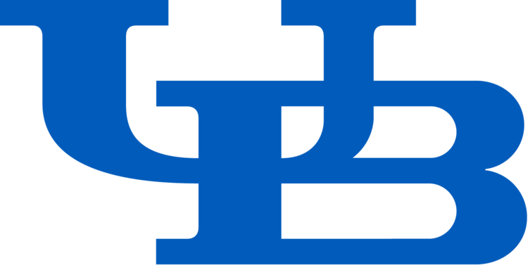 Blue and white stylized TB logo with interlocking letters on a white background