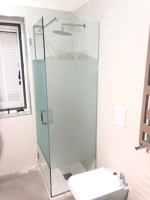 Cabina doccia in vetro temperato