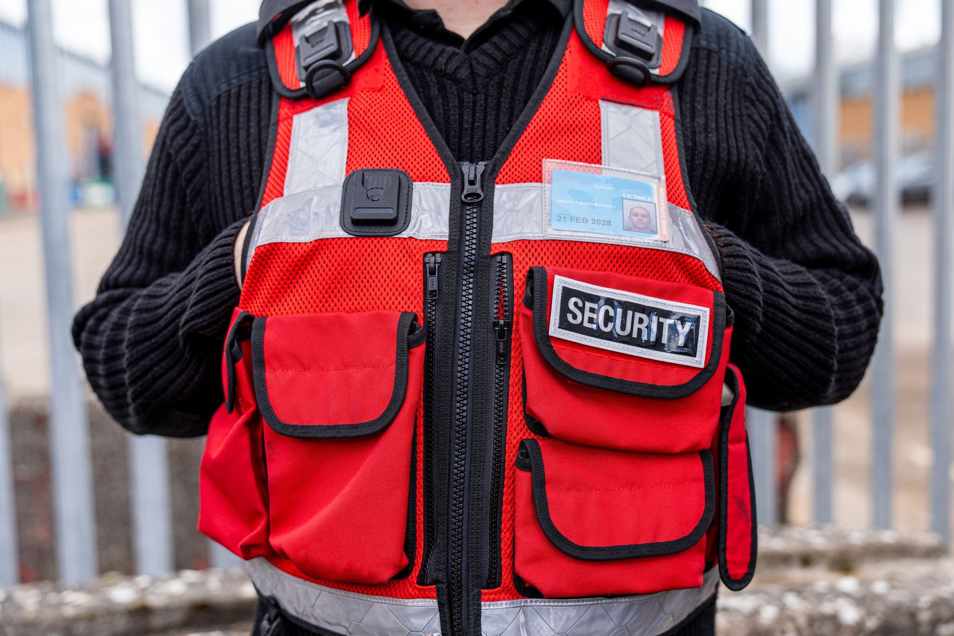 Manned guiding security tactical jacket 