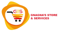 Un logo pour le magasin et les services de g25 gnagna