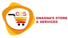 Un logo pour le magasin et les services de g25 gnagna