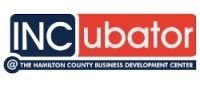 A logo for the hamilton county business development center.