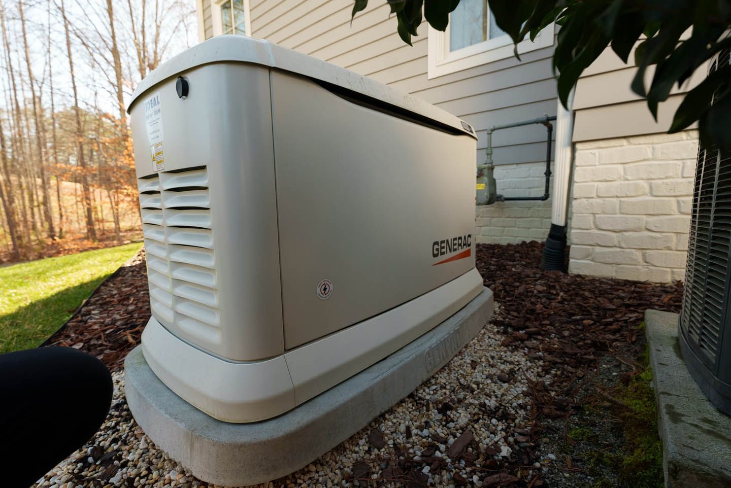 whole home surge protection in place with backup generator