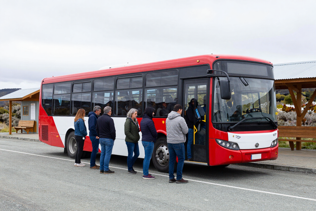 Colectivo Sportman en terminal