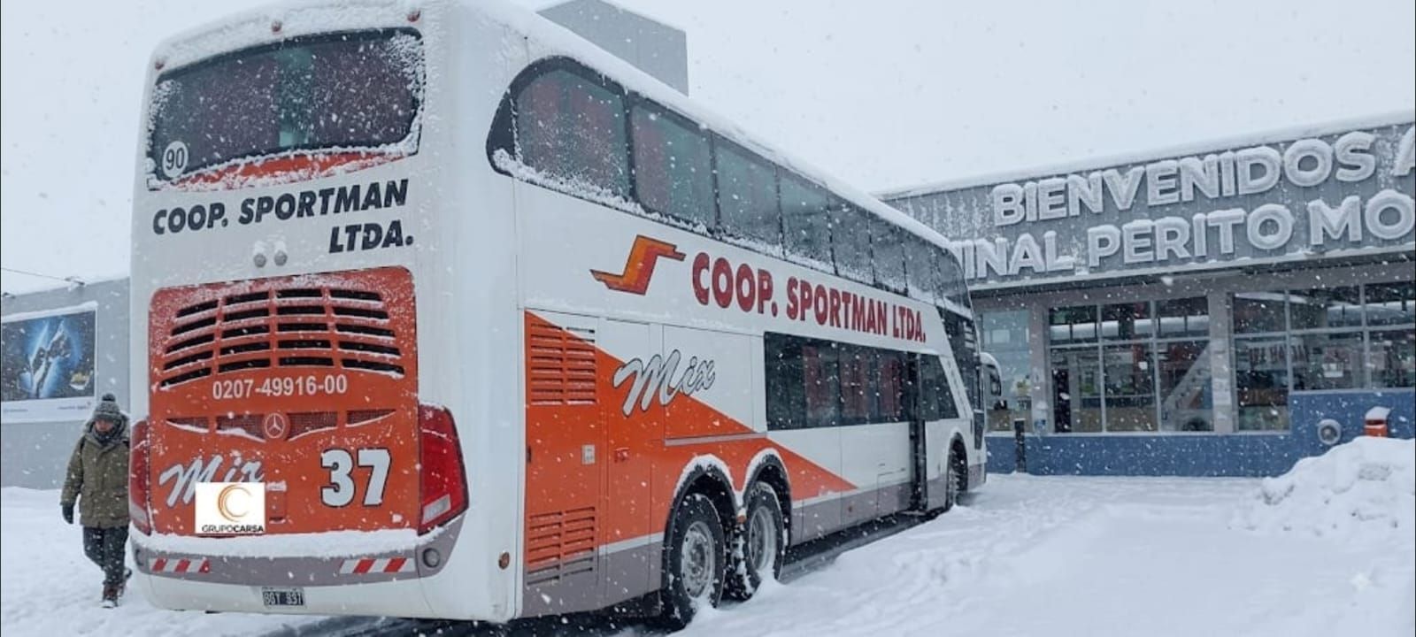 Pasajes en bus por este recorrido de Transportes Sportman en Santa Cruz