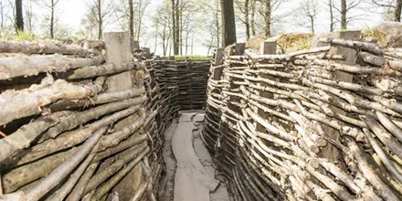 Afbeelding van een loopgraaf
