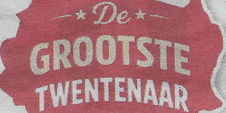 Logo van de verkiezing van de grootste Twentenaar