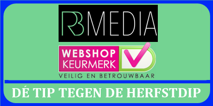 Promo voor de webwinkel