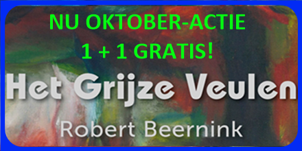 Titel en naam auteur tegen achtergrond boekcover