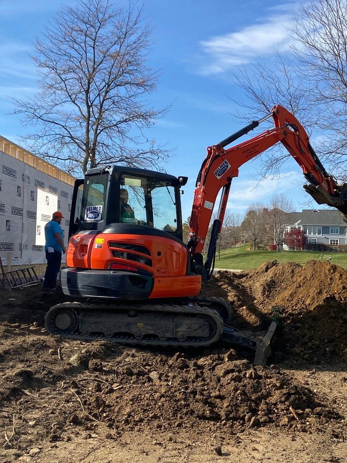 Septic Line Construction Septic Line Construction