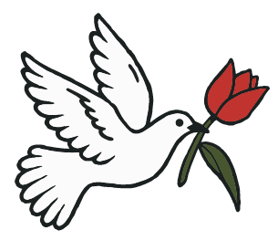 Douwe Bob - Do - Duif met Tulp - Dove 