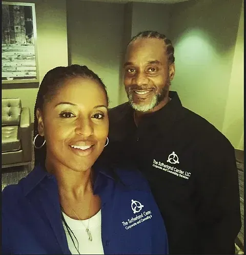 THE HUSBAND-WIFE DOCTOR-DOCTOR TEAM FACILITATES COUPLES THERAPY TOGETHER.