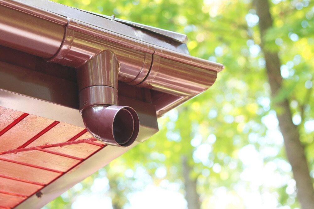 A Close Up of a Gutter on the Side of a House — Daniel Gray Plumbing in South Murwillumbah, NSW