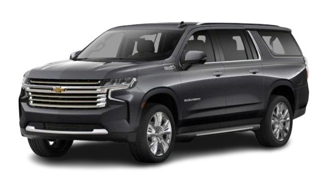A gray suv is shown on a white background.