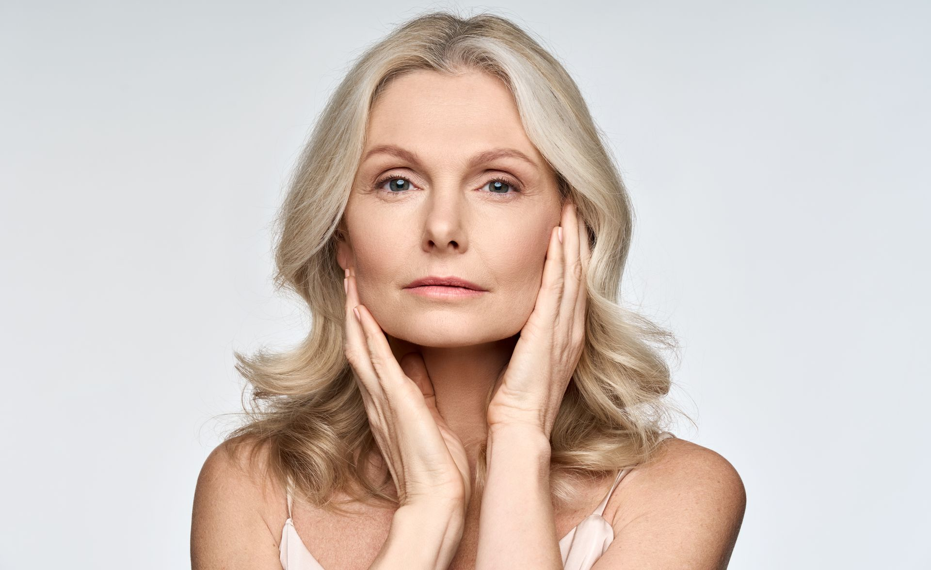results of filler on a woman's face