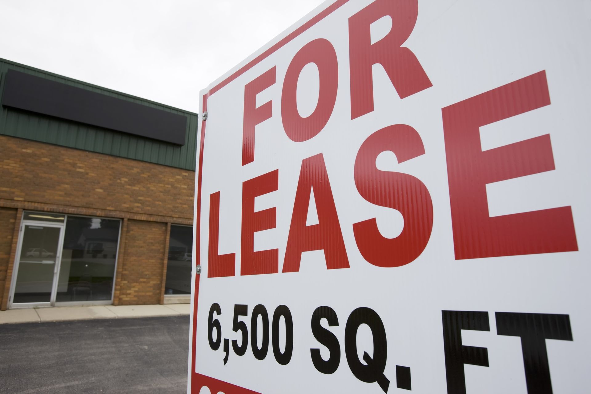 for lease signage