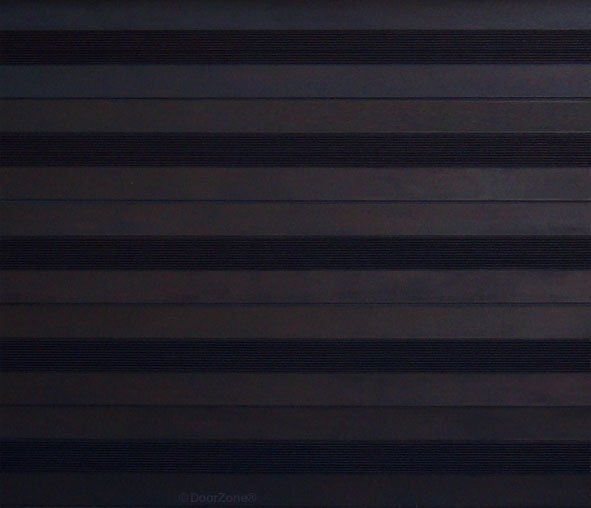 Dark abstract image with horizontal black and gray stripes