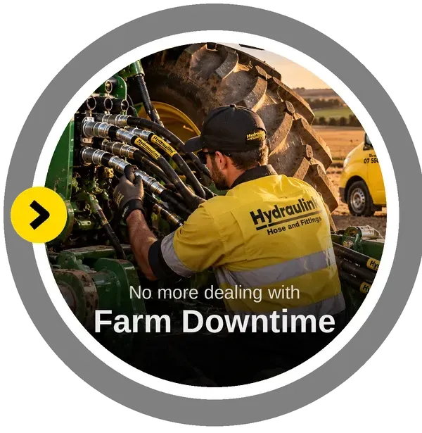 Tractor and seeder hydraulic hoses - agricultural hydraulics repairs