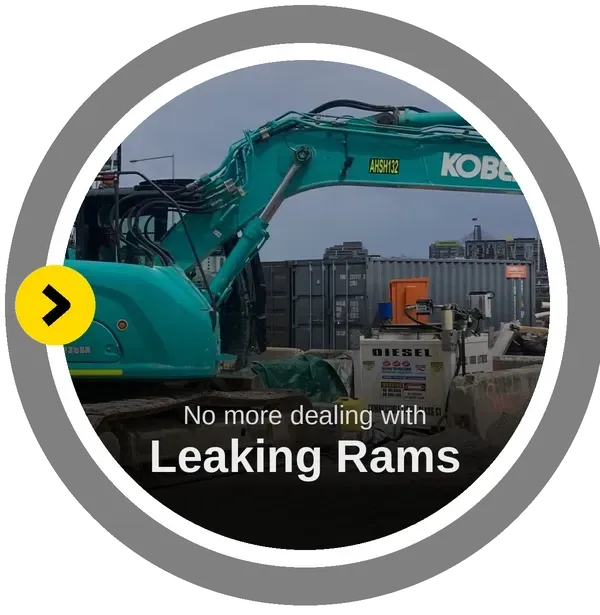 Excavator hydraulic rams - hydraulic ram and cylinder repair