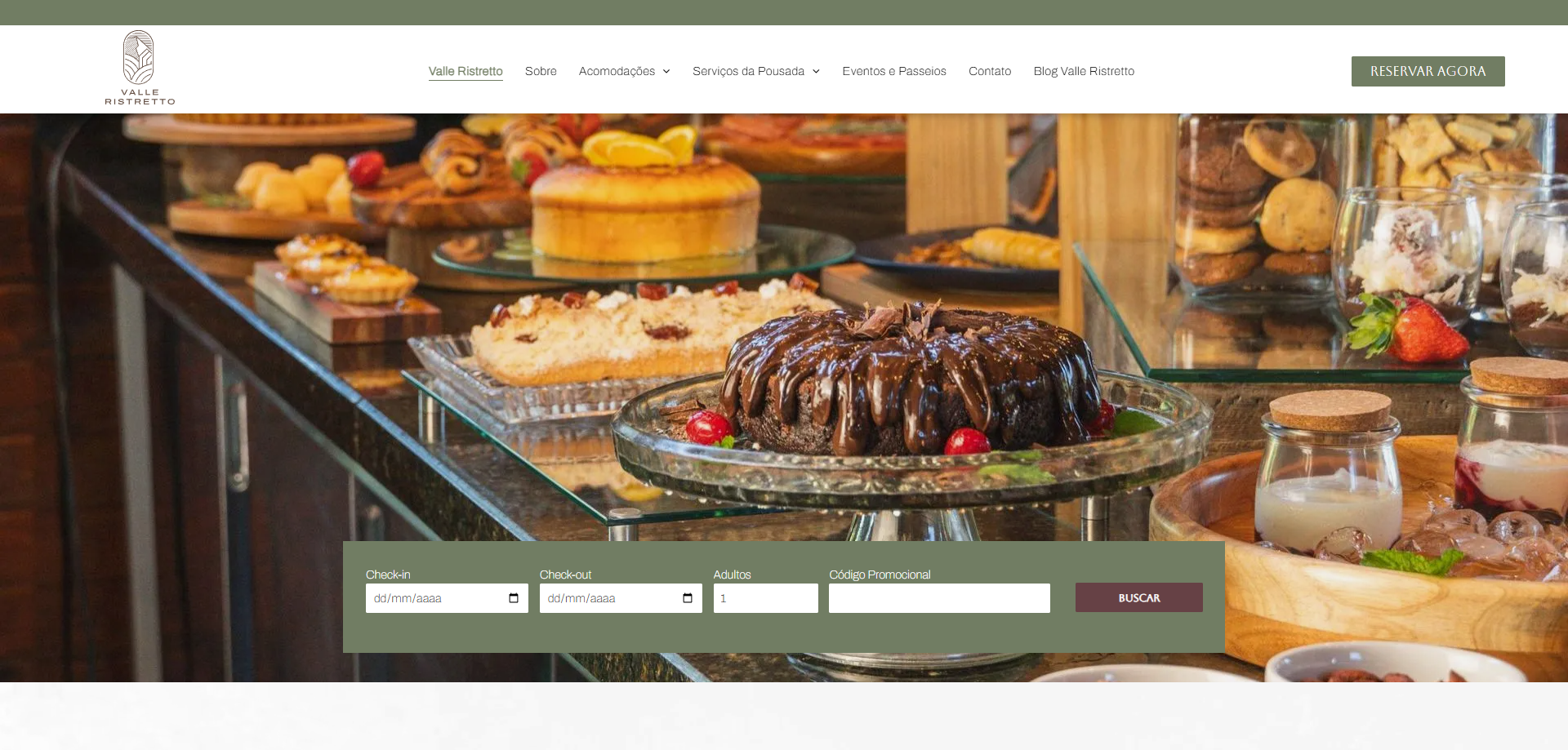 Criação de site para pousadas