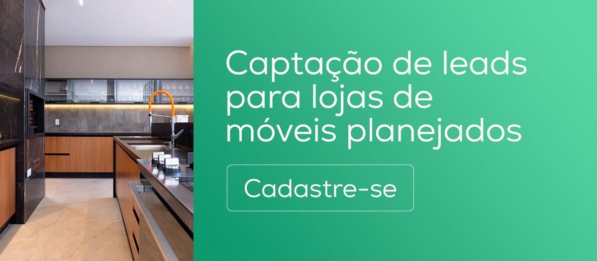 Captação de leads para lojas de móveis planejados
