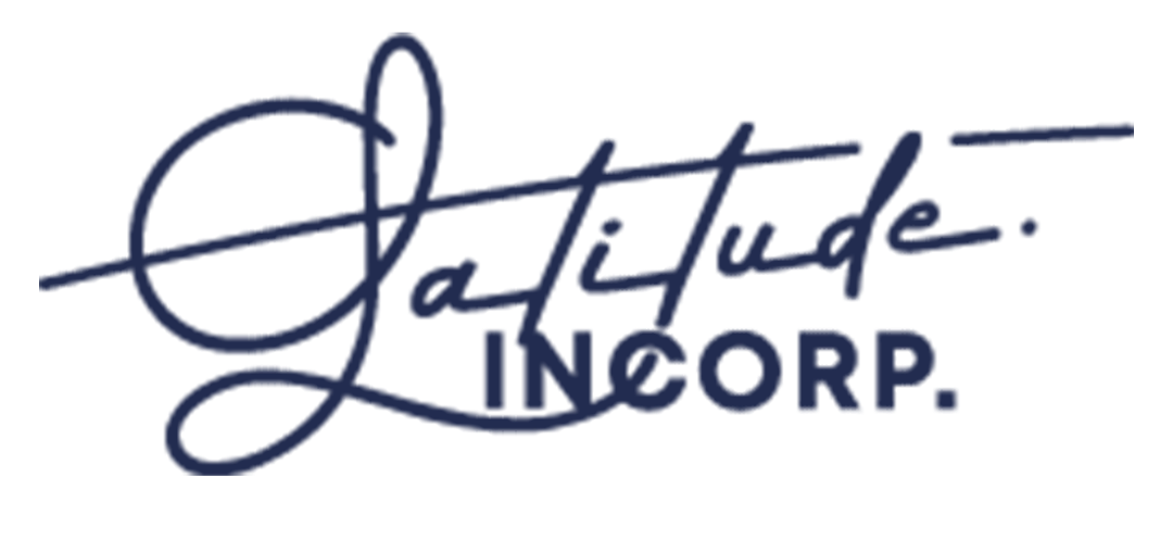 Logotipo estilizado azul 