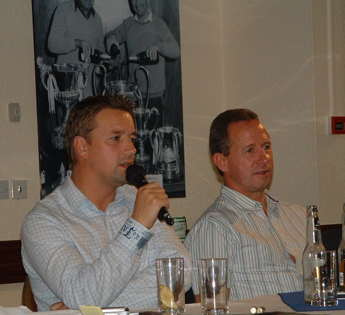 Nigel Jemson & John McGovern at Legends Night