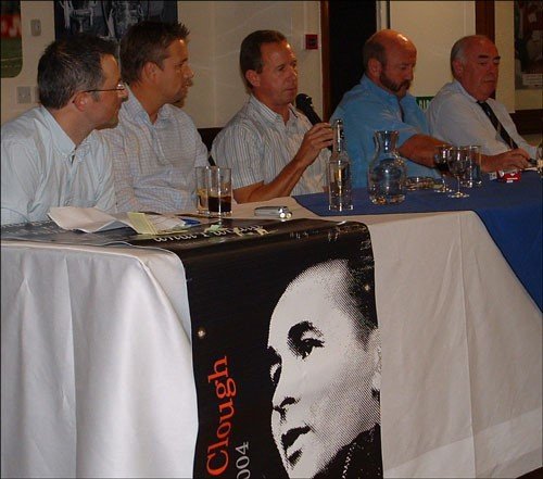 McGovern on the microphone