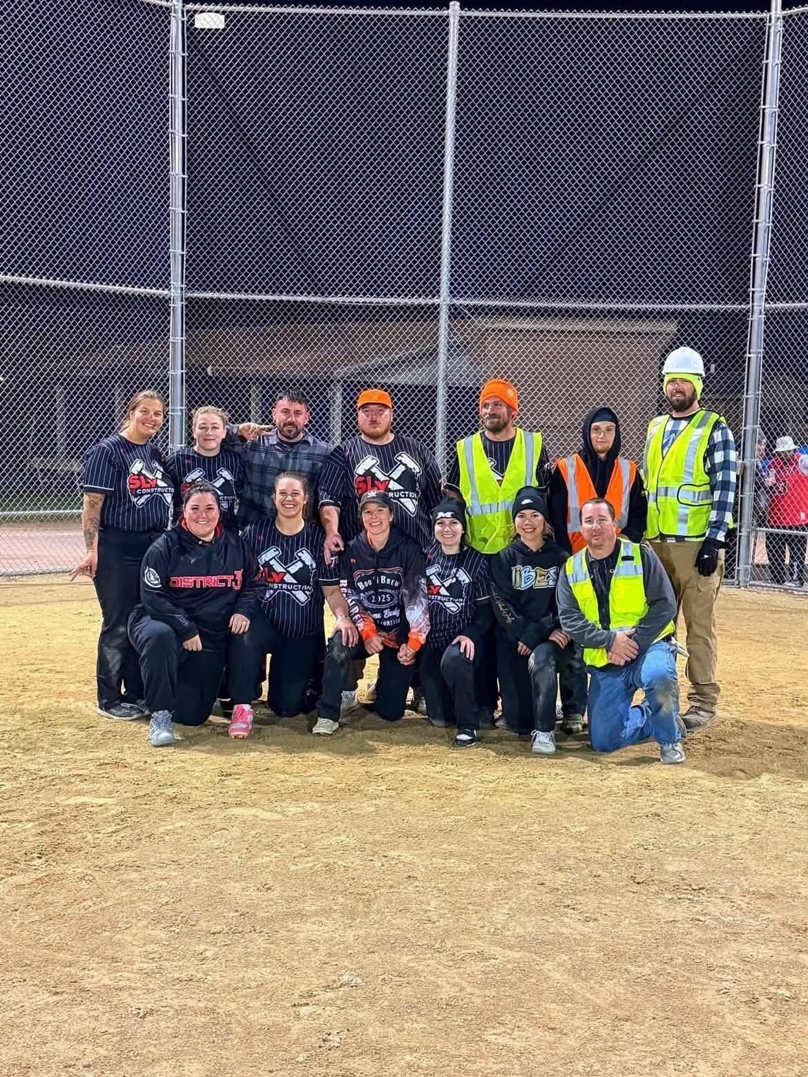 Sly Construction, second place finishers