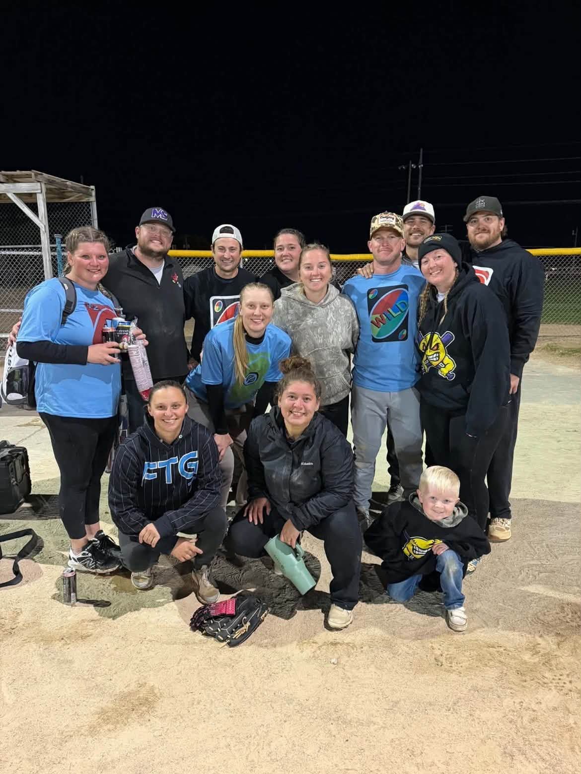 Midnight Sluggers, third place finishers