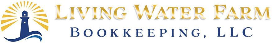 Living Water Farm Bookkeeping, LLC The logo for living water farm bookkeeping , llc