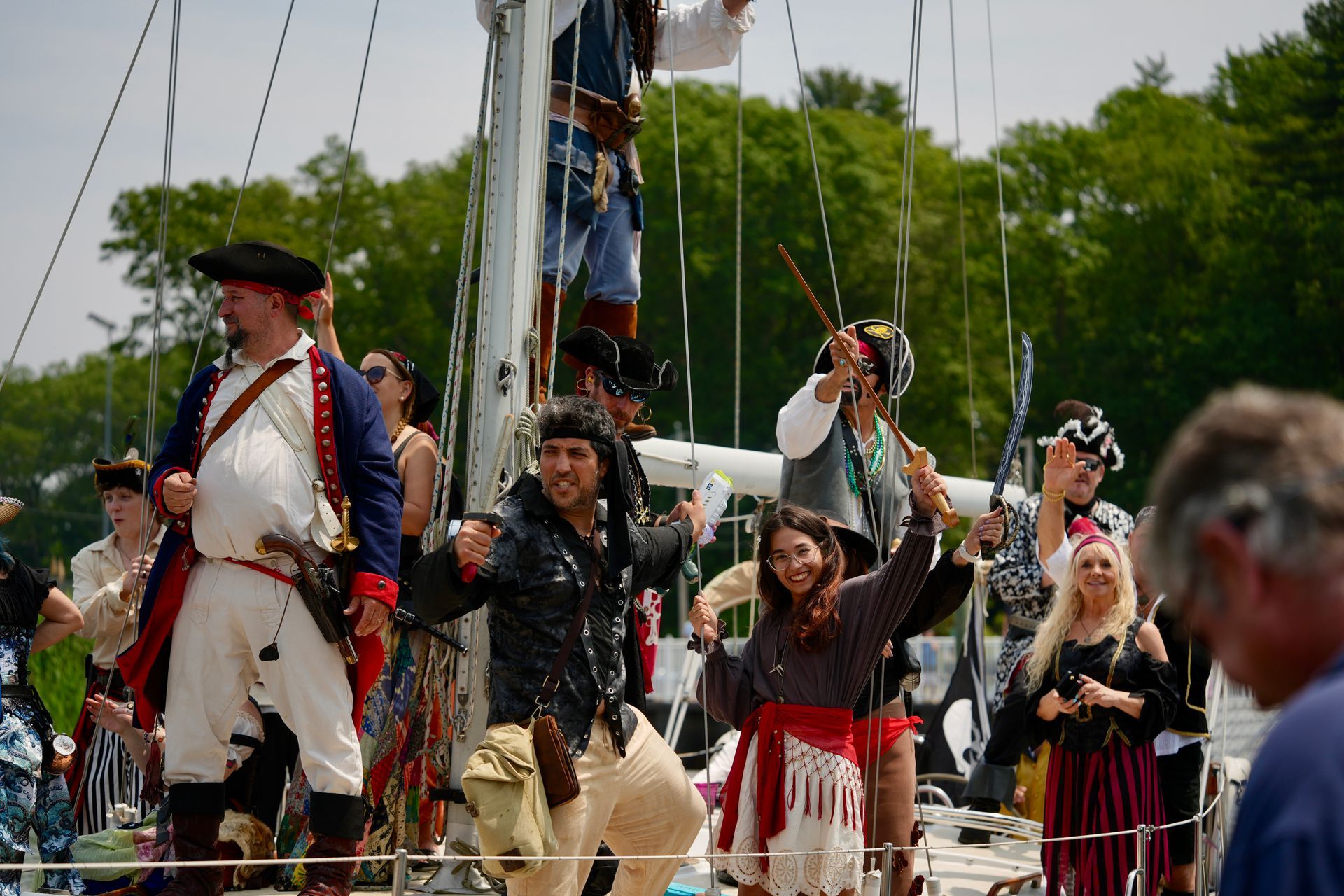 24 Years of Pirate Adventures: Families Continue the Tradition at Milford Pirates Day on  Sunday, June 7.